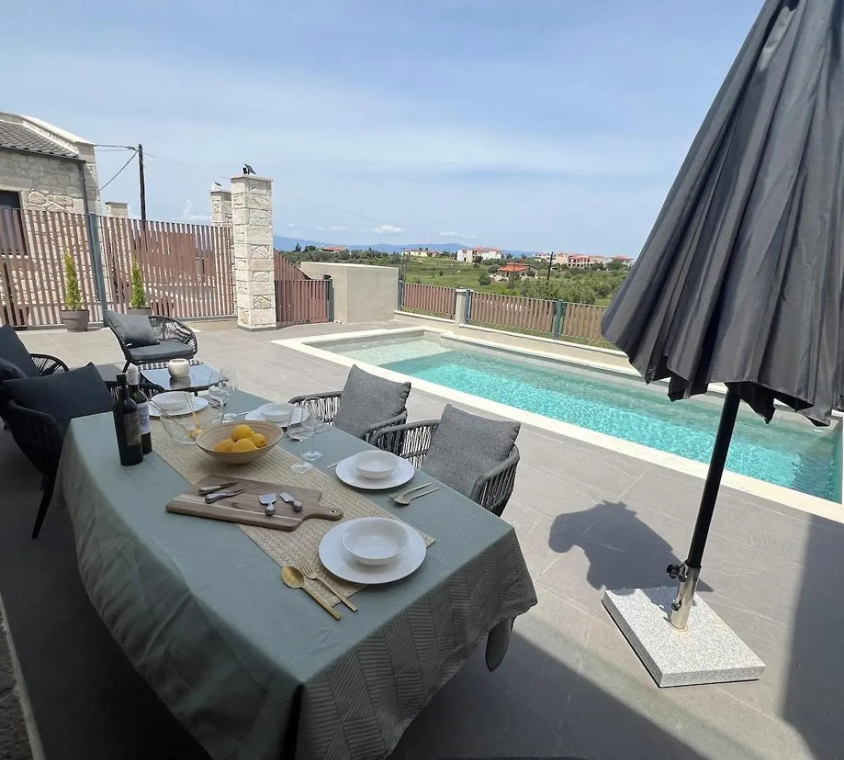 Exclusive New Villa With Private Pool - 4Br Néa Fókaia 0*,